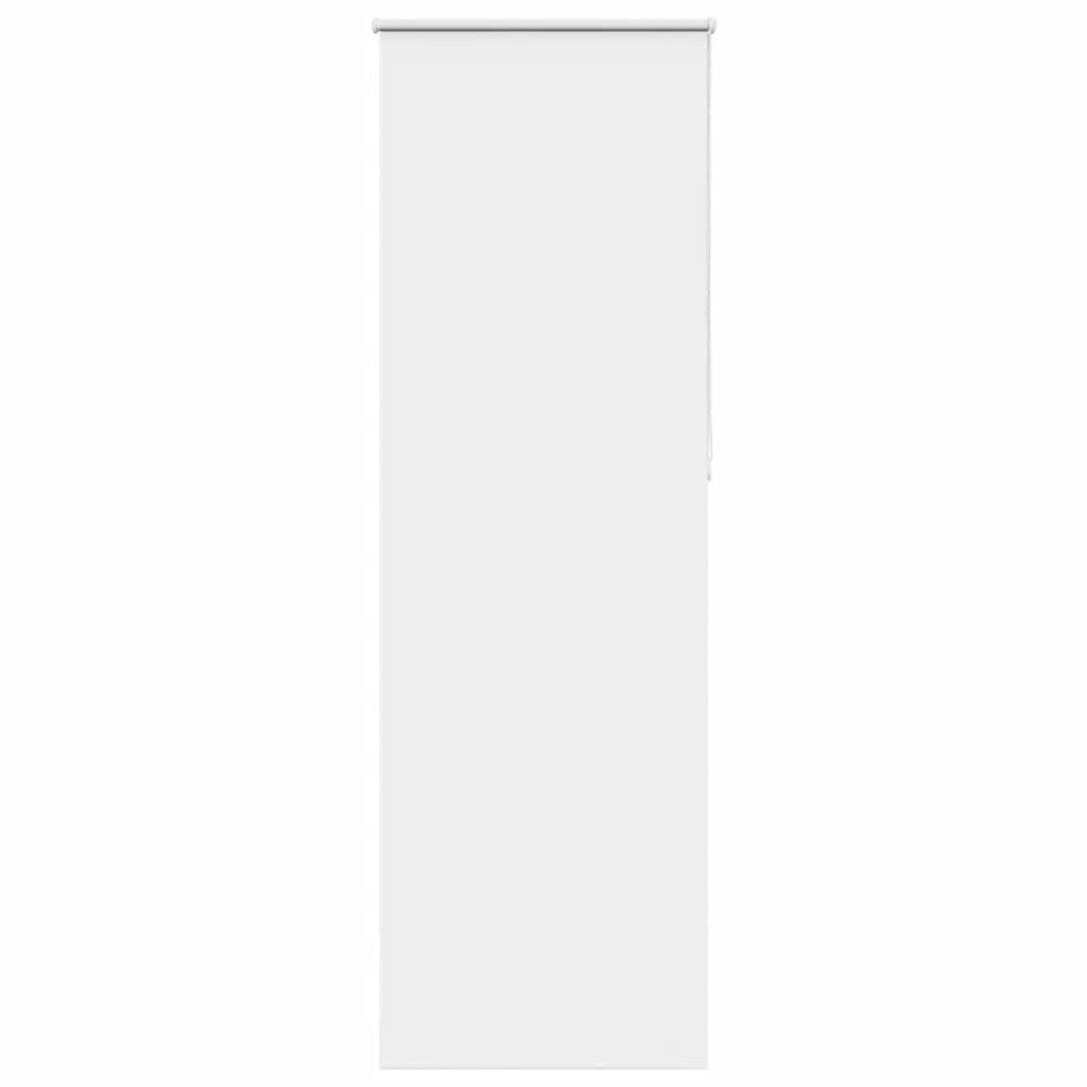 Vidaxl (White, 65 X 230 Cm) Roller Blind Blackout Off White 75X230 Cm Fabric Width 70.7 Cm Polyester