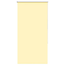 vidaXL Verdunkelungsrollo Gelb 85x130 cm Stoffbreite 80,7 cm Polyester