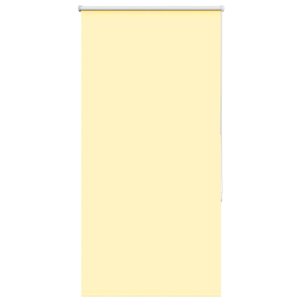 Vidaxl (Yellow, 75 X 150 Cm) Roller Blind Blackout Off White 75X230 Cm Fabric Width 70.7 Cm Polyester