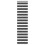 VidaXL vidaXL Doppelrollo Schwarz 55x230 cm Stoffbreite 50,9 cm Polyester 1