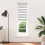 VidaXL (light grey, 60 x 200 cm) vidaXL Zebra Blind Dark Grey 60x230 cm Fabric Width 55.9 cm Polyester 2