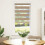 VidaXL vidaXL Doppelrollo Sandbraun 60x150 cm Stoffbreite 55,9 cm Polyester 2