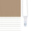 VidaXL vidaXL Doppelrollo Sandbraun 60x150 cm Stoffbreite 55,9 cm Polyester 9