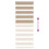 VidaXL vidaXL Doppelrollo Sandbraun 60x150 cm Stoffbreite 55,9 cm Polyester 5