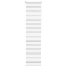 (white, 65 x 200 cm) vidaXL Zebra Blind Dark Grey 60x230 cm Fabric Width 55.9 cm Polyester