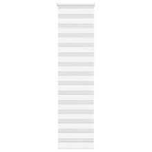 (white, 60 x 230 cm) vidaXL Zebra Blind Dark Grey 60x230 cm Fabric Width 55.9 cm Polyester