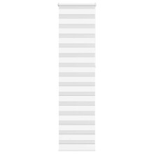 (white, 65 x 230 cm) vidaXL Zebra Blind Dark Grey 60x230 cm Fabric Width 55.9 cm Polyester