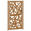 VidaXL vidaXL Gartentor 100x175 cm Cortenstahl Helles Design 1