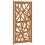 VidaXL vidaXL Gartentor 100x200 cm Cortenstahl Helles Design 1