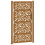 VidaXL vidaXL Gartentor 100x175 cm Wetterfester Stahl Blattdesign 1