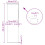 VidaXL vidaXL Duschrollo mit Kassette 80x240 cm Stoffbreite 76 cm 4