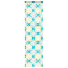 (ornament, 80 x 240 cm) vidaXL Shower Roller Blind with Cassette 140x240 cm Fabric Width 136 cm