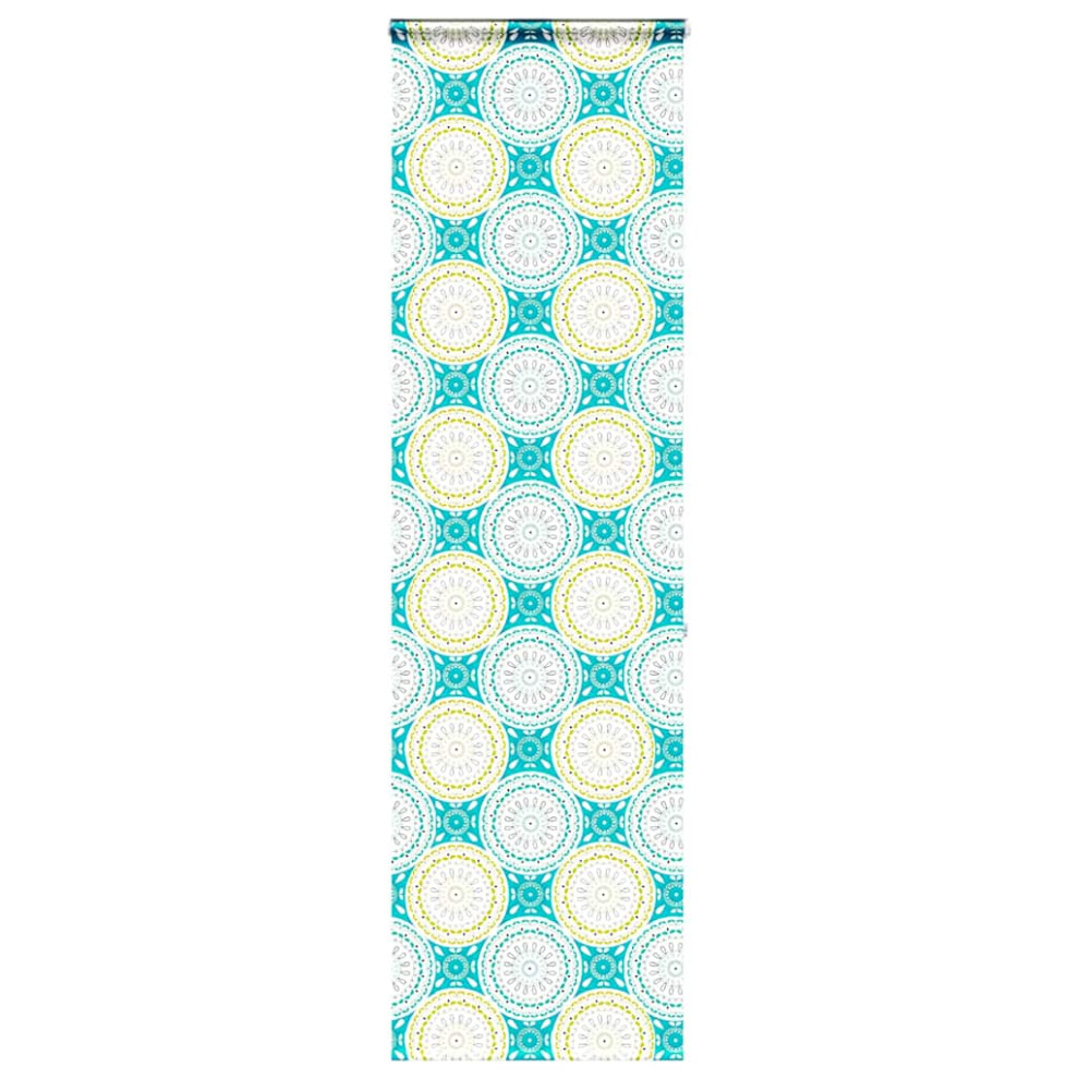 Vidaxl (Ornament, 80 X 240 Cm) Shower Roller Blind With Cassette 140X240 Cm Fabric Width 136 Cm