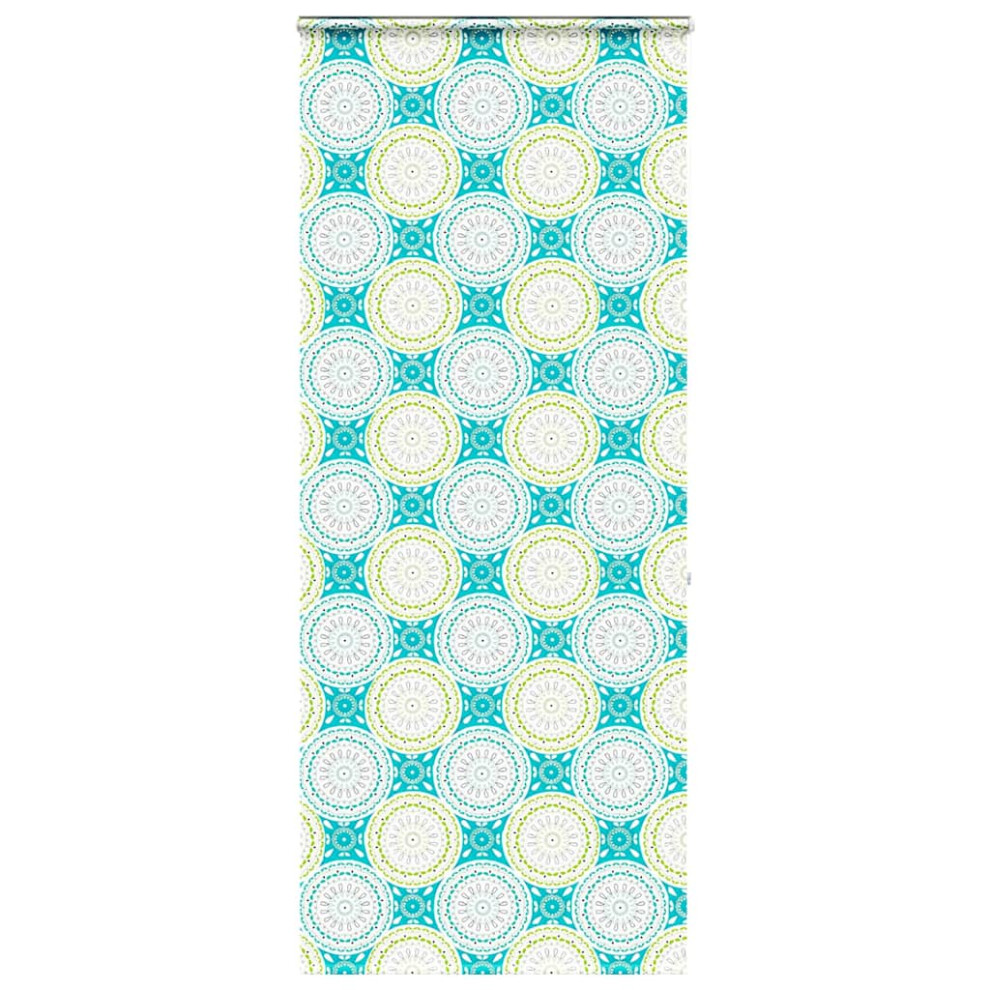 Vidaxl (Ornament, 110 X 240 Cm) Shower Roller Blind With Cassette 140X240 Cm Fabric Width 136 Cm