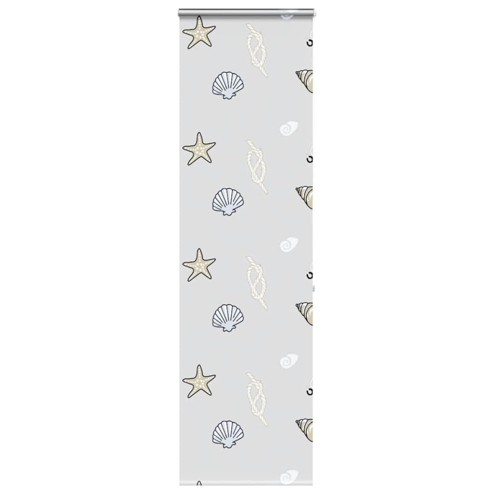 (Sea Star, 80 X 240 Cm) Vidaxl Shower Roller Blind With Cassette 140X240 Cm Fabric Width 136 Cm 8721158353115