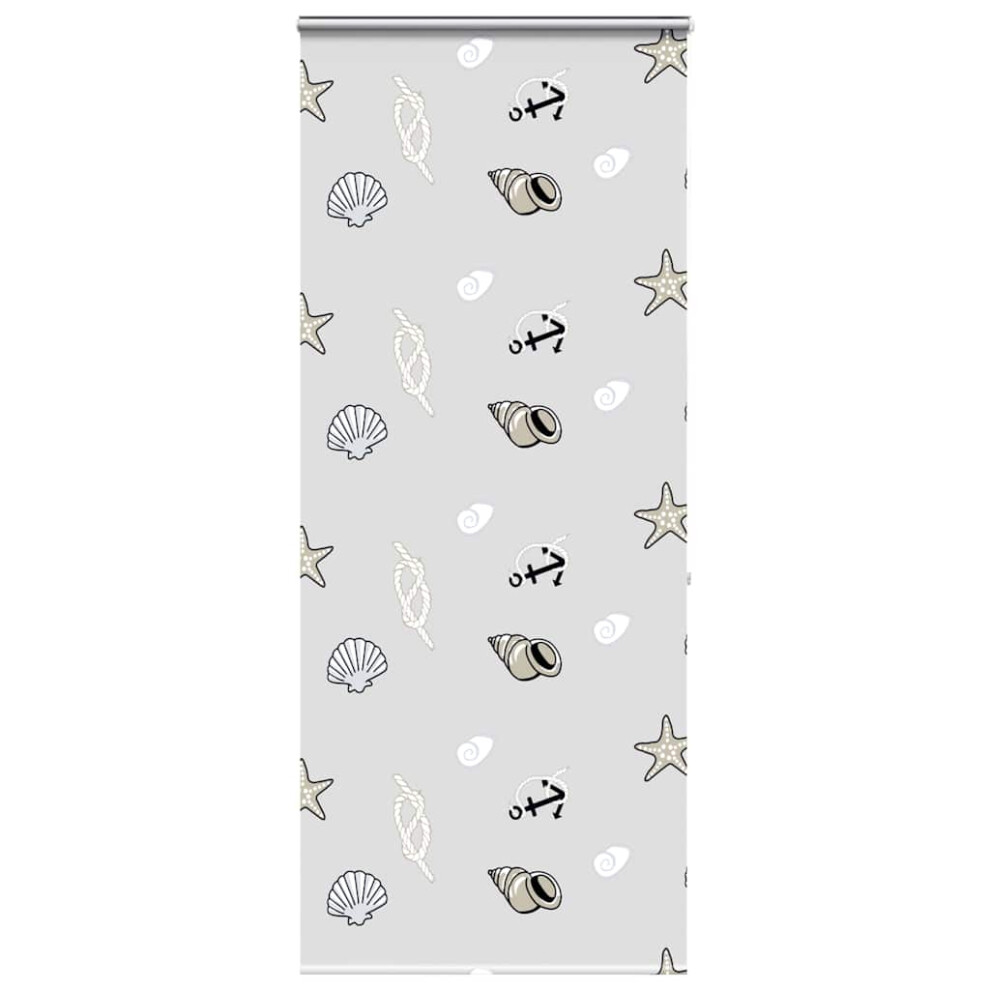 Vidaxl (Sea Star, 100 X 240 Cm) Shower Roller Blind With Cassette 140X240 Cm Fabric Width 136 Cm