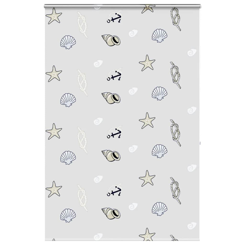 Vidaxl (Sea Star, 150 X 240 Cm) Shower Roller Blind With Cassette 140X240 Cm Fabric Width 136 Cm