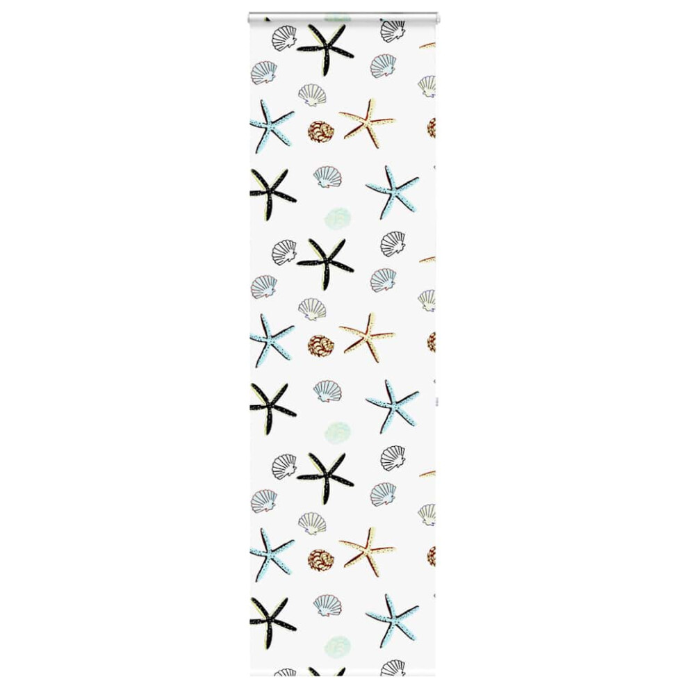 Vidaxl (Shellfish, 80 X 240 Cm) Shower Roller Blind With Cassette 140X240 Cm Fabric Width 136 Cm