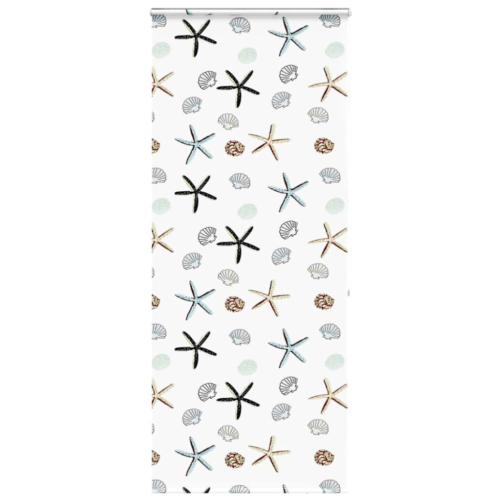 Vidaxl (Shellfish, 90 X 240 Cm) Shower Roller Blind With Cassette 140X240 Cm Fabric Width 136 Cm