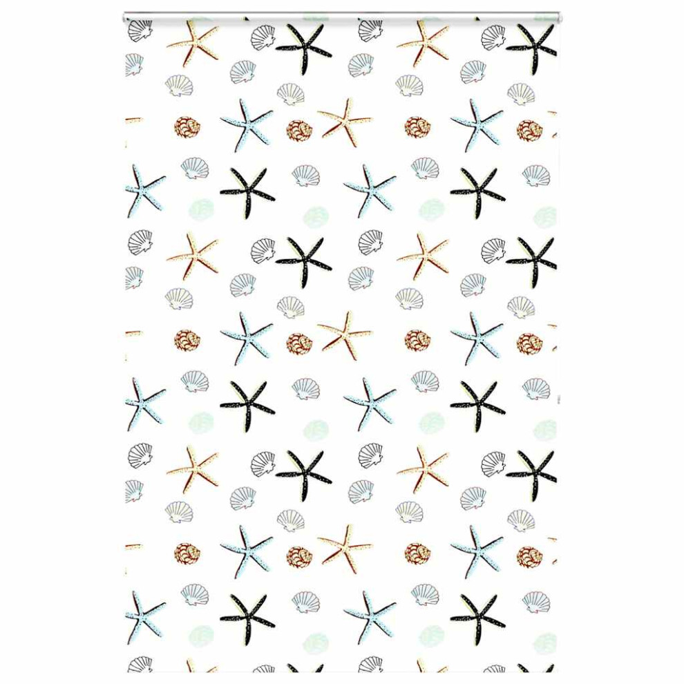 Vidaxl (Shellfish, 150 X 240 Cm) Shower Roller Blind With Cassette 140X240 Cm Fabric Width 136 Cm
