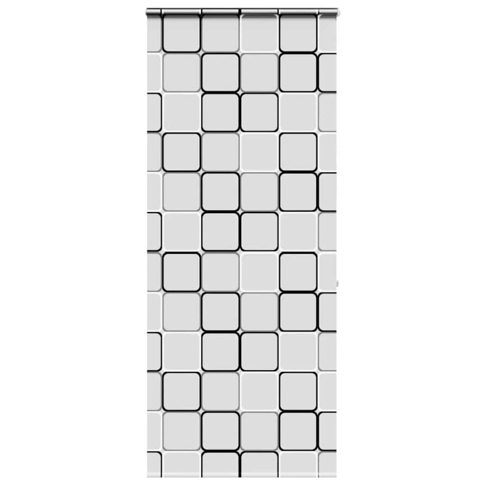 Vidaxl (Square, 100 X 240 Cm) Shower Roller Blind With Cassette 140X240 Cm Fabric Width 136 Cm