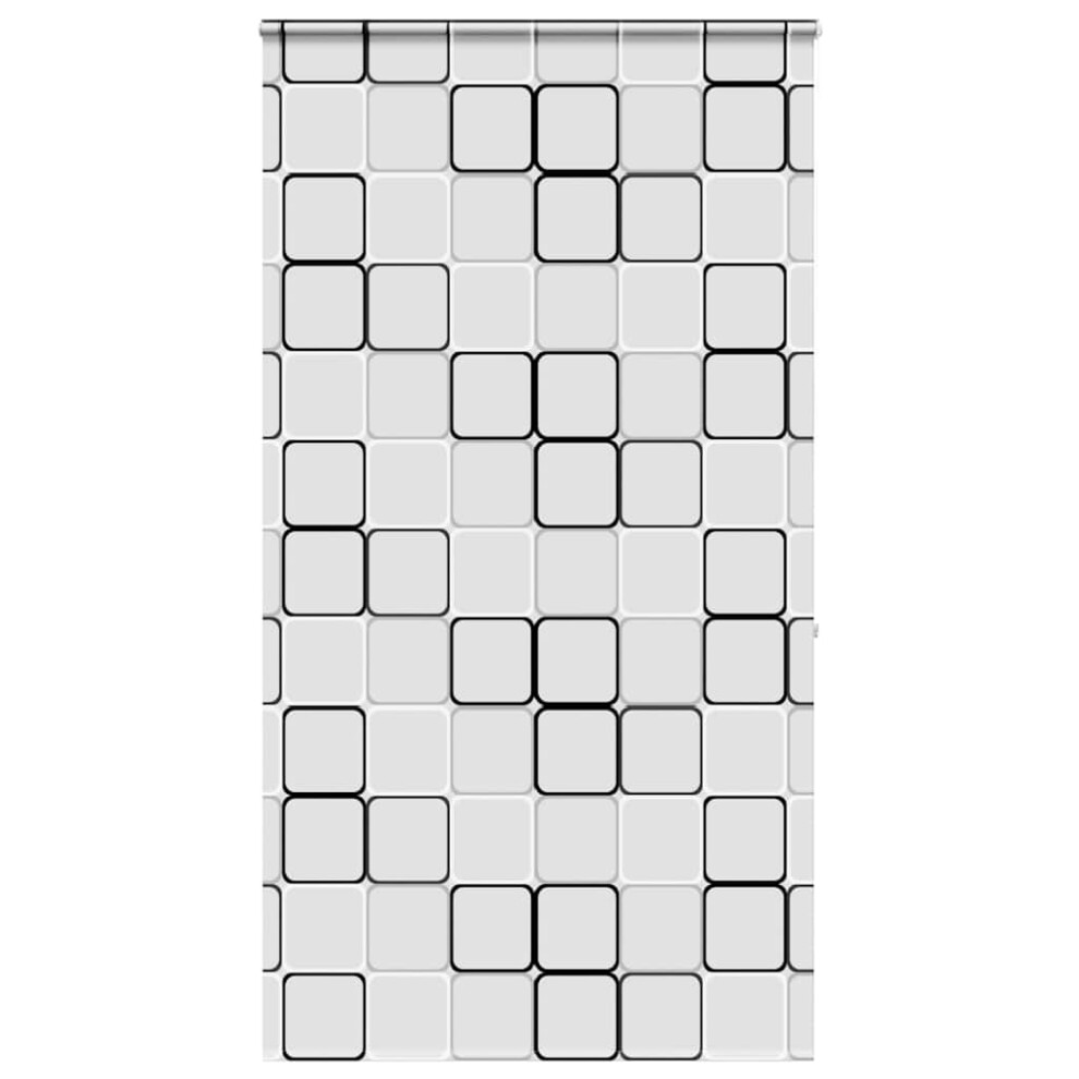 Vidaxl (Square, 140 X 240 Cm) Shower Roller Blind With Cassette 140X240 Cm Fabric Width 136 Cm