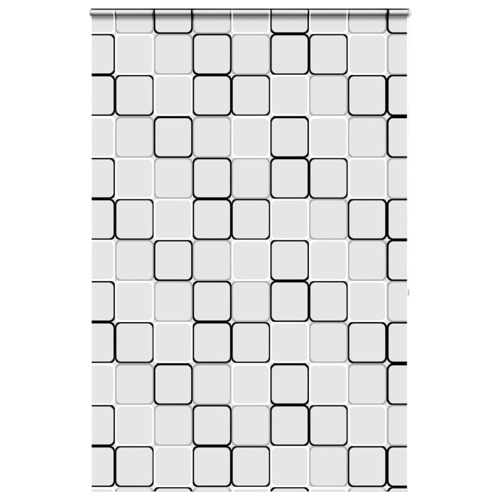 Vidaxl (Square, 160 X 240 Cm) Shower Roller Blind With Cassette 140X240 Cm Fabric Width 136 Cm