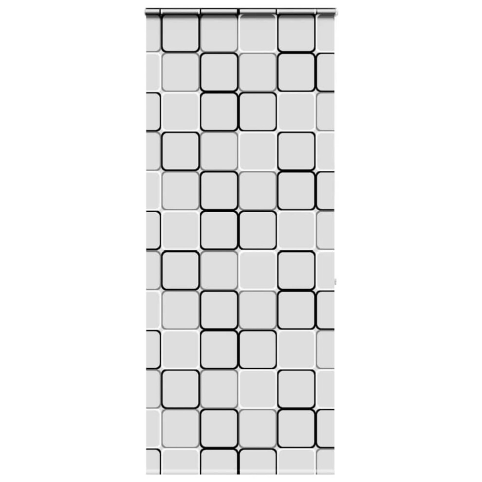 Vidaxl (Square, 110 X 240 Cm) Shower Roller Blind With Cassette 140X240 Cm Fabric Width 136 Cm