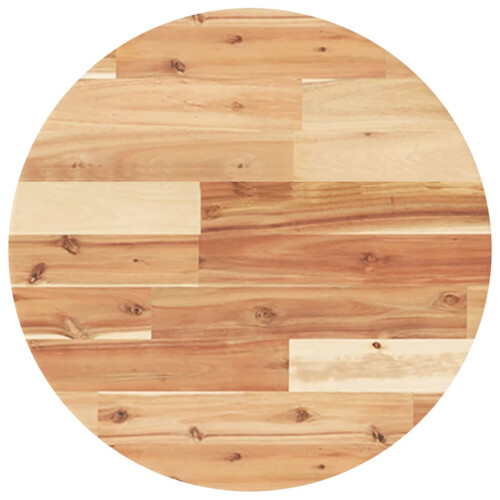 VidaXL vidaXL Table Top Replacement Desktop Dining Table Top Round Solid Wood Acacia 1