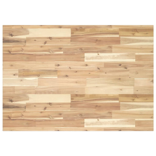 VidaXL vidaXL Table Top Replacement Dining Table Top Rectangular Solid Wood Acacia