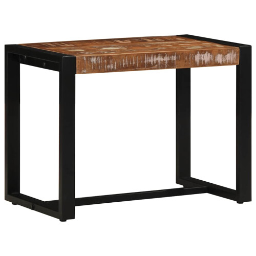 VidaXL vidaXL Bench Multicolour 60x35x45 cm Solid Wood Reclaimed hallway bench 2