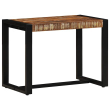 vidaXL Bench Multicolour 60x35x45 cm Solid Wood Reclaimed hallway bench