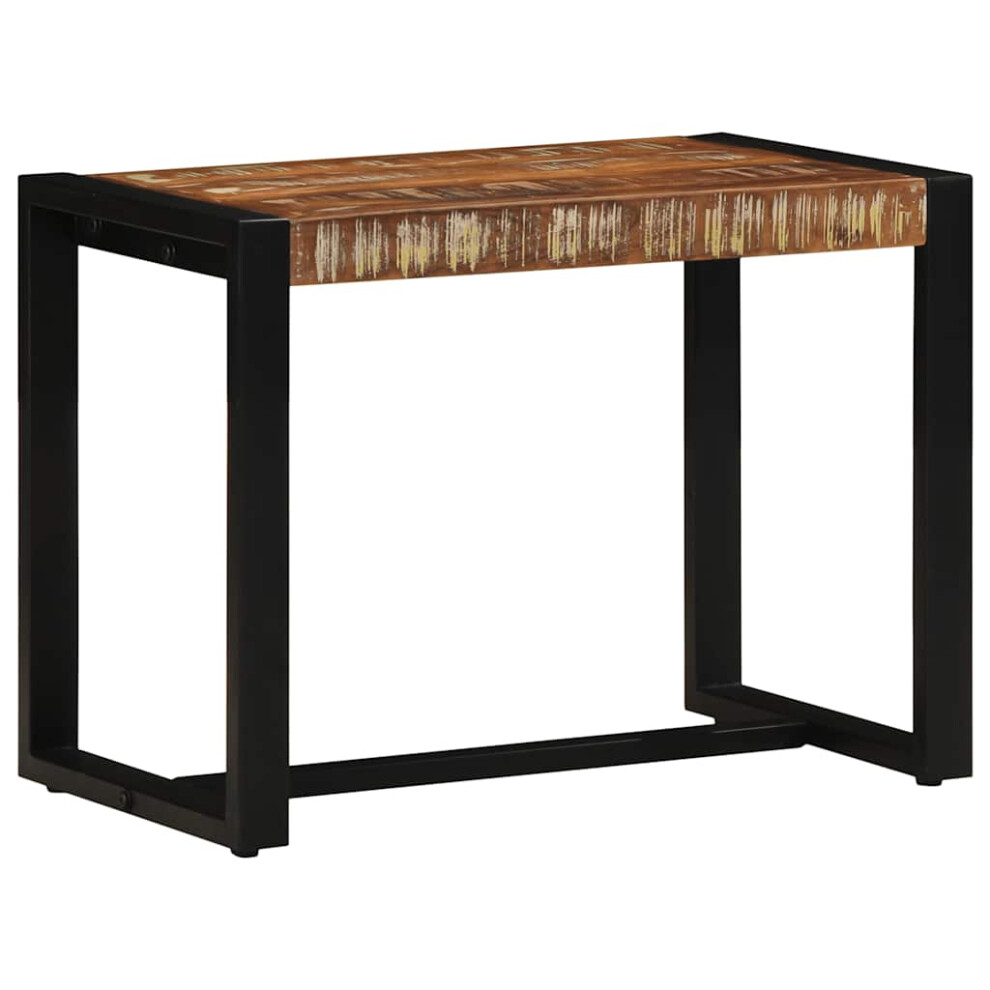Vidaxl Bench Multicolour 60X35x45 Cm Solid Wood Reclaimed Hallway Bench