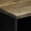 VidaXL vidaXL Bedside Cabinet Light Grey 40x33x46 cm Solid Wood Mango bedside table 6