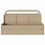 VidaXL vidaXL Poolside Float Storage Beige 110x100x57 cm Poly Rattan poolside storage 5