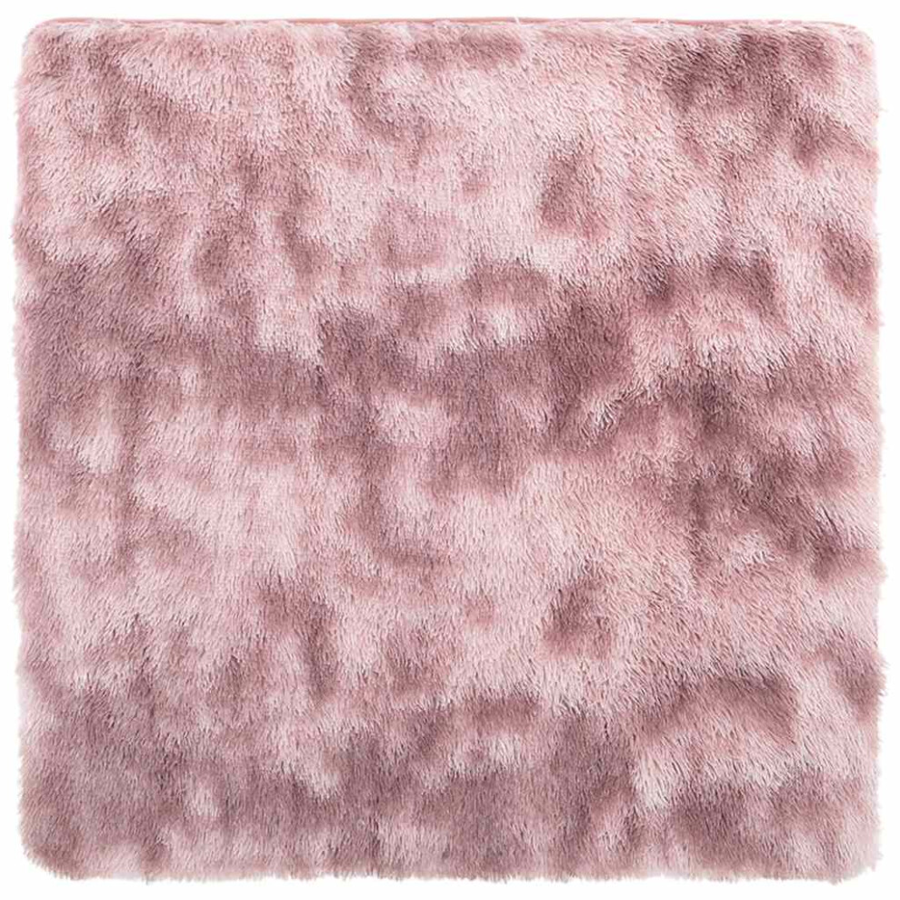Vidaxl (Dusty Pink, 120 X 120 Cm/Square) Shaggy Rug High Pile Navarra Dusty Pink 200X200 Cm Polyester Area Rug