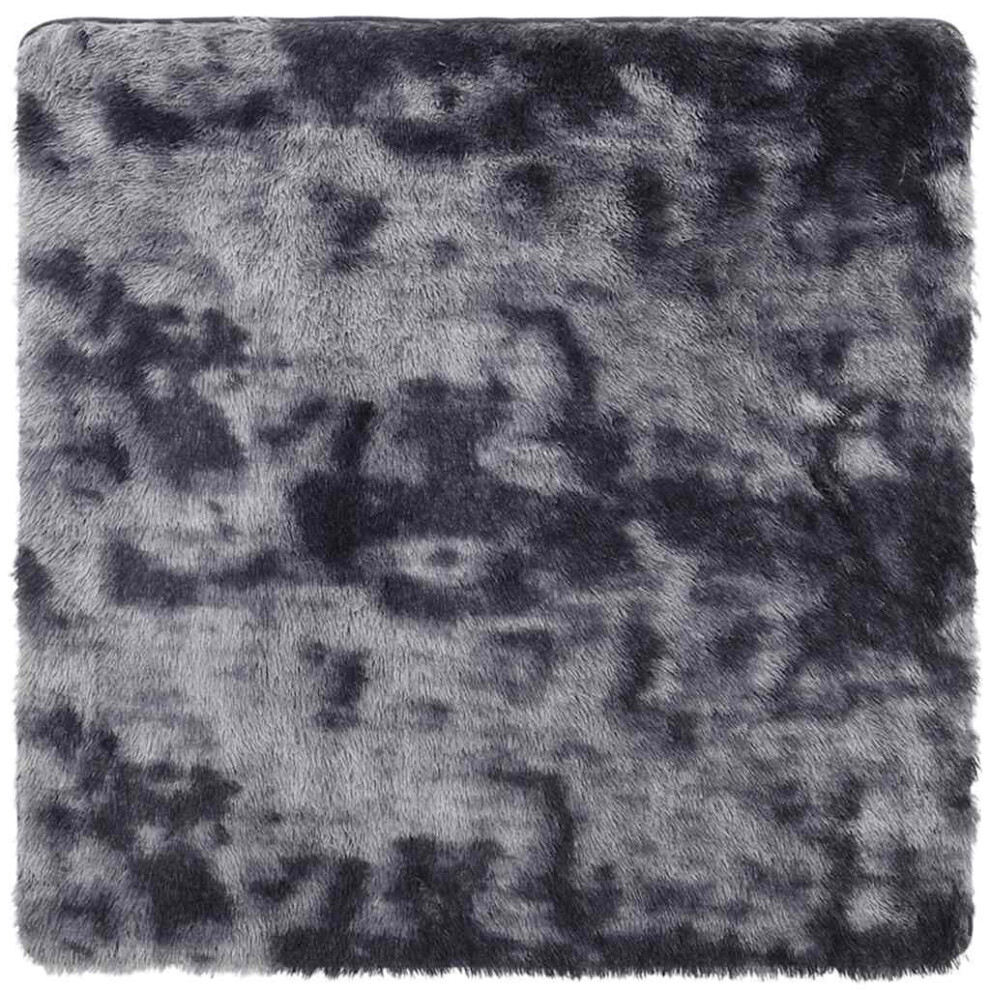 Vidaxl (Dark Grey, 160 X 160 Cm/Square) Shaggy Rug High Pile Navarra Dusty Pink 200X200 Cm Polyester Area Rug