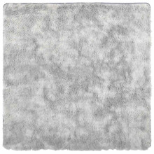 (light grey, 160 x 160 cm/square) vidaXL Shaggy Rug High Pile NAVARRA Dusty Pink 200x200 cm Polyester Area Rug