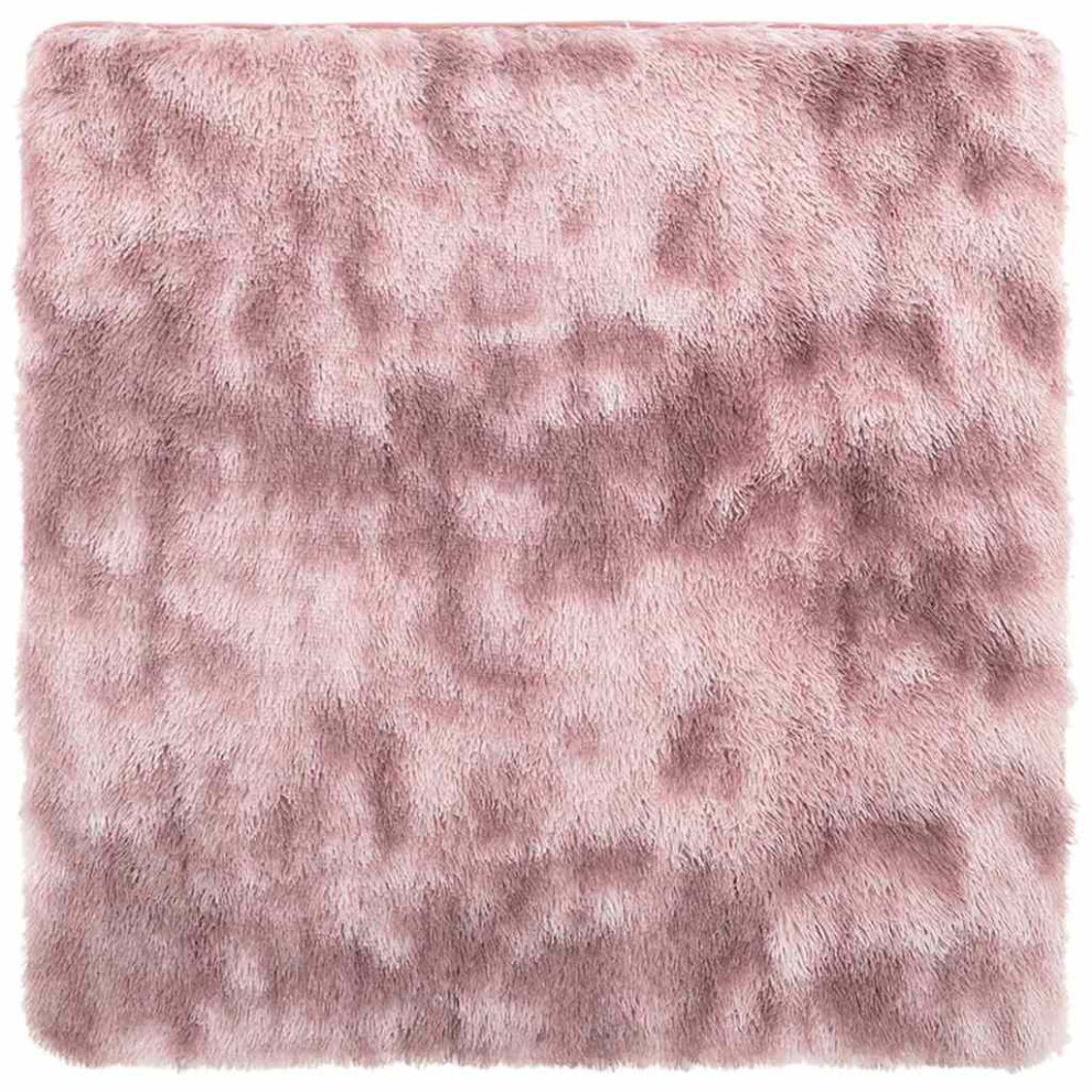 Vidaxl (Dusty Pink, 200 X 200 Cm/Square) Shaggy Rug High Pile Navarra Dusty Pink 200X200 Cm Polyester Area Rug