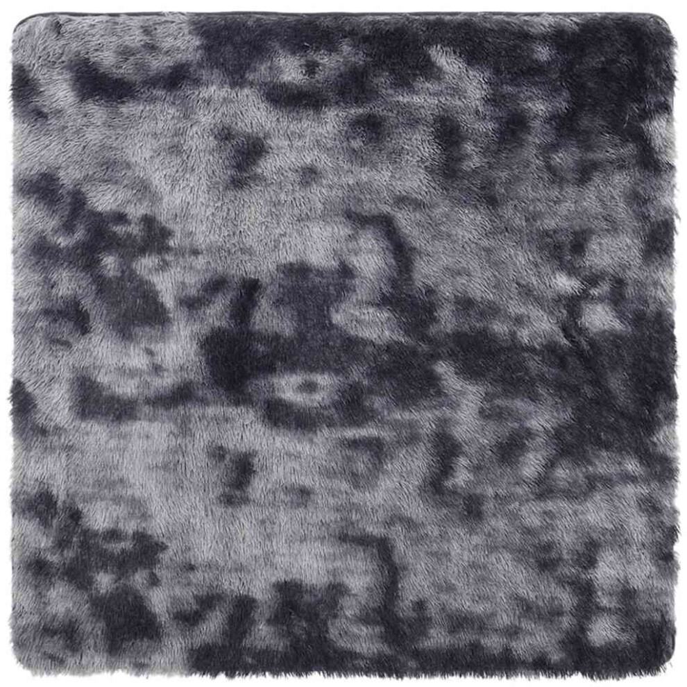Vidaxl (Dark Grey, 240 X 240 Cm/Square) Shaggy Rug High Pile Navarra Dusty Pink 200X200 Cm Polyester Area Rug