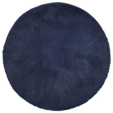 (navy, 160 x 160 cm/round) vidaXL Shaggy Rug High Pile NAVARRA Dusty Pink 200x200 cm Polyester Area Rug