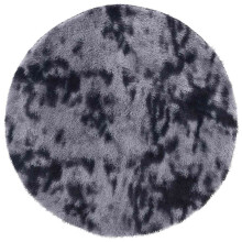 (dark grey, 240 x 240 cm/round) vidaXL Shaggy Rug High Pile NAVARRA Dusty Pink 200x200 cm Polyester Area Rug