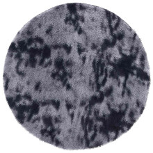 (dark grey, 100 x 100 cm/round) vidaXL Shaggy Rug High Pile NAVARRA Dusty Pink 200x200 cm Polyester Area Rug