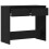 VidaXL vidaXL Console Table Black Oak 89x41x76.5 cm Engineered Wood sofa table 5