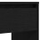 VidaXL vidaXL Console Table Black Oak 89x41x76.5 cm Engineered Wood sofa table 9