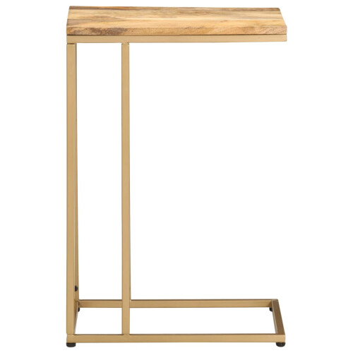 VidaXL vidaXL Solid Mango Wood Side Table 35cm Home Tea Coffee Accent End Stand Desk 1