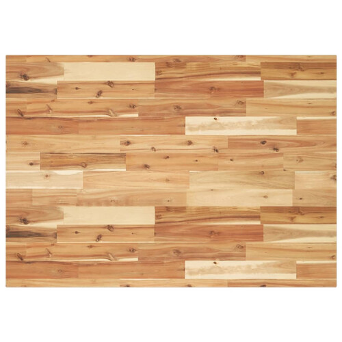 VidaXL vidaXL Table Top Replacement Dining Table Top Rectangular Solid Wood Acacia