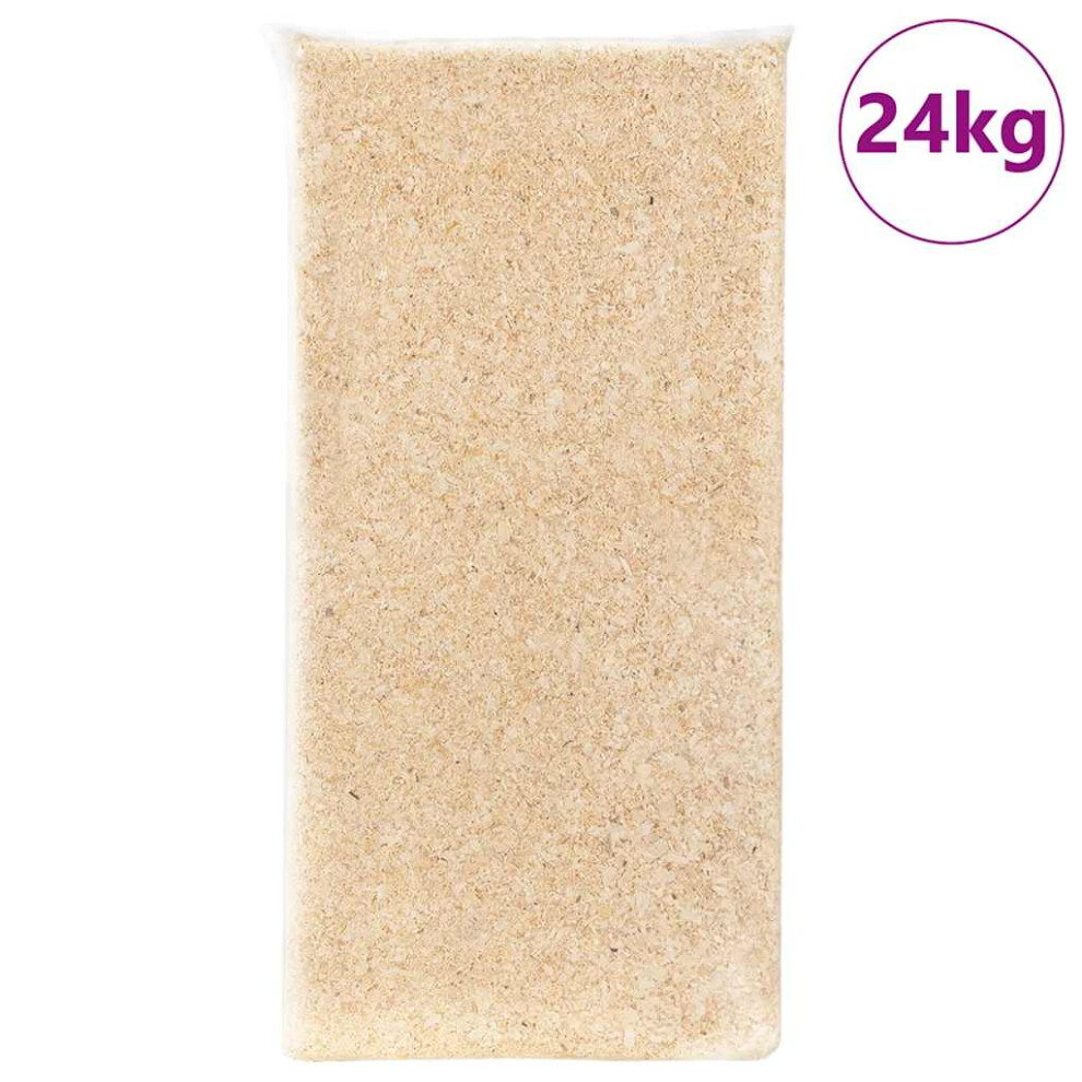 vidaXL Wood Shavings for Animal Bedding Softwood 24 kg