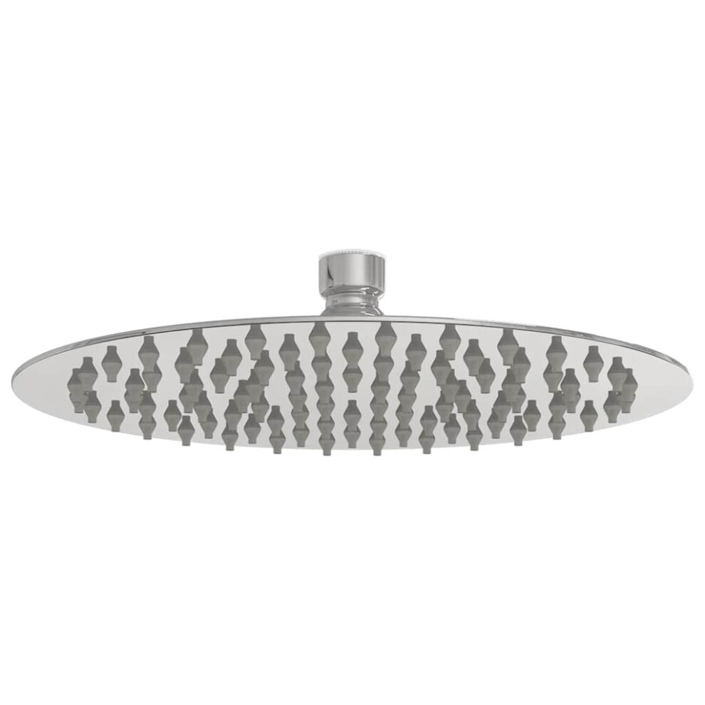 Vidaxl Rain Shower Head Stainless Steel 304 20 Cm Round Rain Shower Head