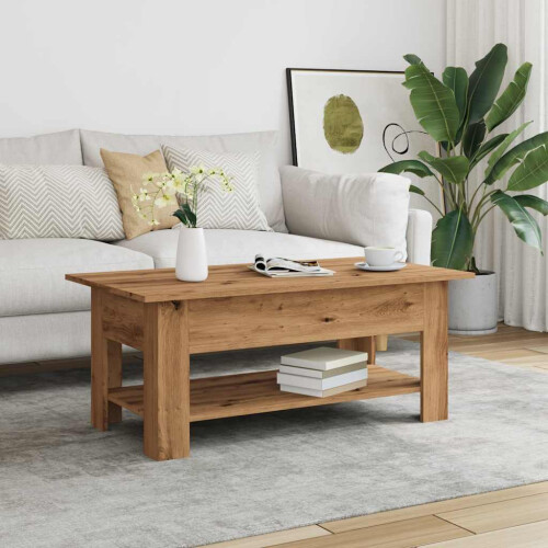VidaXL vidaXL Coffee Table Hallway End Table Side Table Artisan Oak Engineered Wood 2